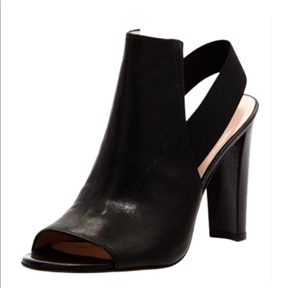 Stuart Weitzman Fronton Leather Slingbacks